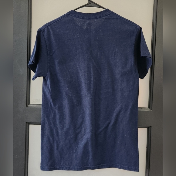 Men's Navy Blue Cleveland Baseball Tshirt - Picture 2 of 4